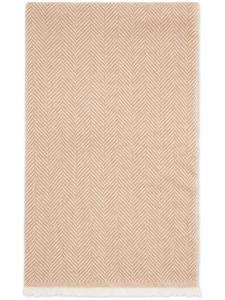 Кашемировый шарф Brunello Cucinelli, нейтральный цвет