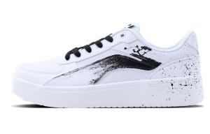 Кроссовки LINING Tianji Series Skateboarding Shoes Men Low-top Black, белый