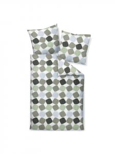 Janine Постельное белье JD 87106 зеленое в зеленом цвете