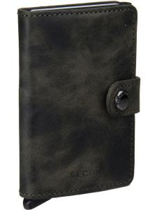 Кошелек Secrid Mini Vintage, оливковый черный