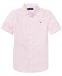 Рубашка с короткими рукавами Polo Ralph Lauren, розовый