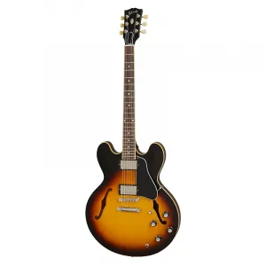 Гитара Gibson ES-335 Satin Semi-Hollowbody - Satin Vintage Burst - №201120106