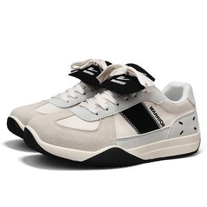 WARRIOR Кроссовки для скейтбординга, увеличивающие рост, износостойкие, легкие, низкие, мужские, бежевые, серые, черные