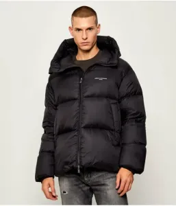 Пуховая куртка regular fit Armani Exchange, черный