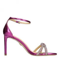 Сандалии цвета фуксии Lola Cruz, розовый