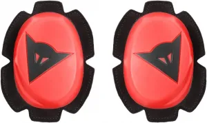 Мотоциклетные наколенники Dainese, флуоресцентно-красные/черные, размер N, Red Fluo/Black