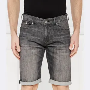 Джинсовые шорты стандартного кроя Karl Lagerfeld, серый