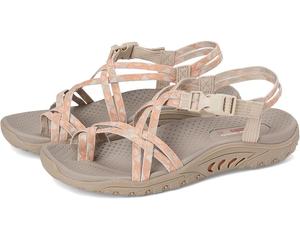 Сандалии SKECHERS Reggae - Positive Space, серо-коричневый