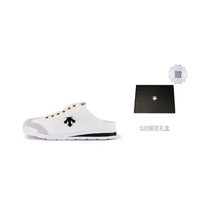 Chron Low-Top Повседневная обувь Unisex Черный Белый DESCENTE, WB-Черный Белый