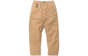 Брюки с двойными коленями HUMAN MADE, желтый