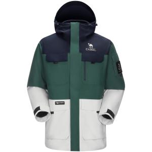 CAMEL Ветровка мужская, Night Blue/Preppy Green/Light Pine White