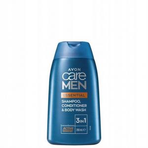Гель для душа AVON 3в1 CARE MAN Essential 200 мл Гель-шампунь-кондиционер Inna marka