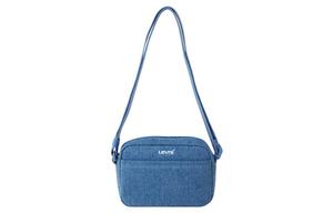 Левис Хлопковая портативная сумка через плечо, женская синяя Левис