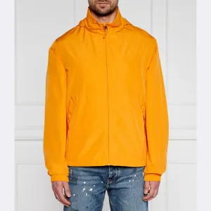 Легкая ветрозащитная куртка стандартного кроя Gant, оранжевый