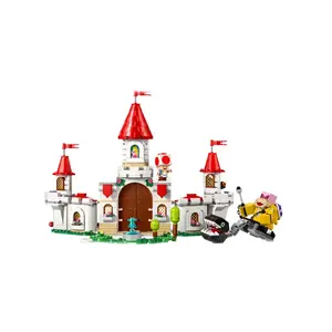 Битва Супер Марио против Роя! Замок принцессы Пич, конструктор, 738 деталей, 71435 1 Lego, brigitte castle