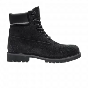 Ботинки кожаные Timberland Premium 6 Inch на шнурках, черный