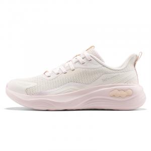 361° Нескользящие, дышащие, легкие, низкие кроссовки для спринта, женские, белые, розовые