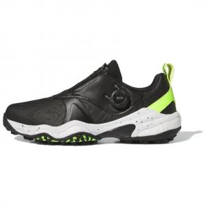 Туфли для гольфа мужские низкие черные/белые Adidas