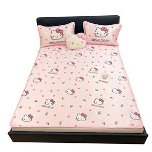 Покрывало Washable Folding Dormitory Home Summer Naked Sleeping Air Conditioner Mat Sanrio, Flat Style-Cone Kt