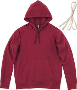 Мужская толстовка Glimmer 00347-AFH 10.0 унций с флисовой подкладкой и застежкой-молнией 00347-AFH, бордовый