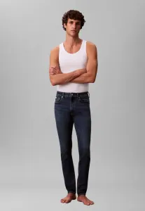 Узкие джинсы, облегающий крой Calvin Klein Jeans, Oil Slick