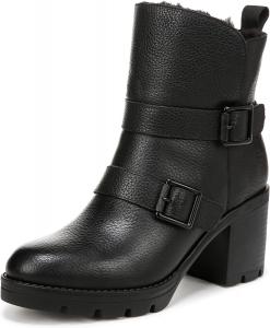 Ботинки Naturalizer Verney Damen с шипованной подошвой, водостойкие, Schwarzes Leder, Wasserabweisend