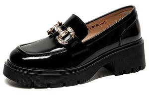 Лоферы женские черный Satchi