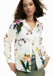 Блузка на пуговицах Desigual, White