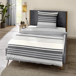 Постельное белье Dream Sleep Melange Flannel Montreal 200x200 см + 2 x 80x80 см Traumschlaf