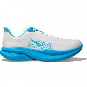 Мужские беговые кроссовки Mach 6 HOKA, White/Skyward Blue