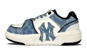 MLB Низкие скейтерские кроссовки Unisex Chunky Liner Non-slip Lightweight синий белый