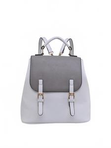 Женский рюкзак Brooks Vegan в бело-сером цвете Jen & Co.