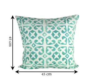 Чехол на подушку Haus und Deko, бирюзовый