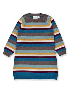 Sense Organics Вязаное платье «Марва» с яркими узорами