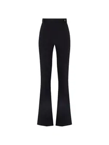 Брюки с логотипом Elisabetta Franchi, черный