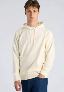 Худи с логотипом на груди Lindbergh, Pearl White