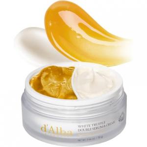D'Alba Italian White Truffle Double Serum & Cream Vegan Skincare 2-in-1 Face D'Alba Piedmont