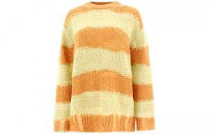 Свитер Женский Коричневый И Желтый Acne Studios