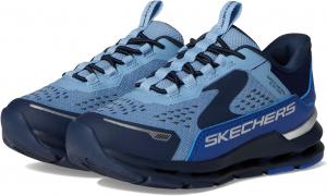 Кроссовки SKECHERS KIDS Hands Free Slip-ins, Glide-step + Vista Lane 404203L, цвет Blue/Navy