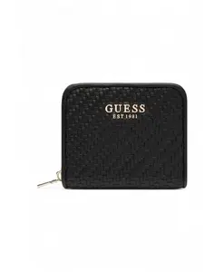 Плетеный мини-кошелек Mirema Guess, черный