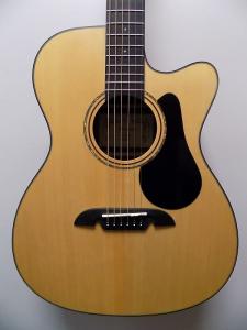 Акустическая гитара Alvarez AF30CE Artist 30 Series Folk Acoustic Electric Guitar w/ Cutaway - Natural Satin