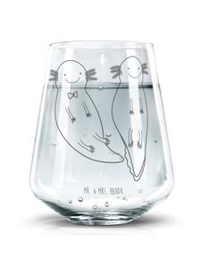 Стакан для питья Аксолотль подруга без слов в прозрачном виде Mr. & Mrs. Panda