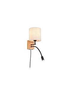 Настенный светильник NILAM в натуральной отделке