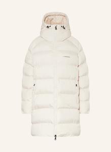 Стеганое пальто барил J.Lindeberg, бежевый