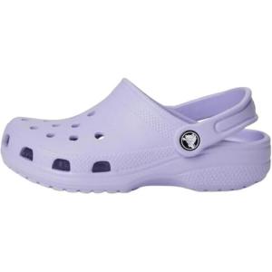 Классические противоскользящие износостойкие низкие детские сандалии Clog Kids' Crocs, фиолетовый