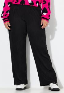 Брюки Angel of Style WEITES BEIN STRUKTUR ELASTIKBUND, Black