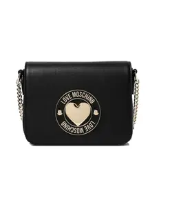 Сумка через плечо Love Moschino, черный