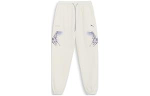 Повседневные брюки мужские белые Puma, белый