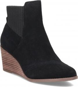 Женские ботильоны TOMS Sadie, Schwarzes Wildleder