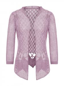 Женский кардиган лавандового цвета usha FESTIVAL